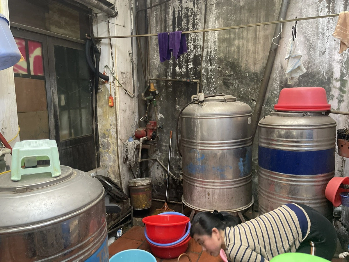 A corner of the production area at the Nguyen Ninh facility, which produces ‘banh com,’ in Hanoi. Photo: Thu Trang