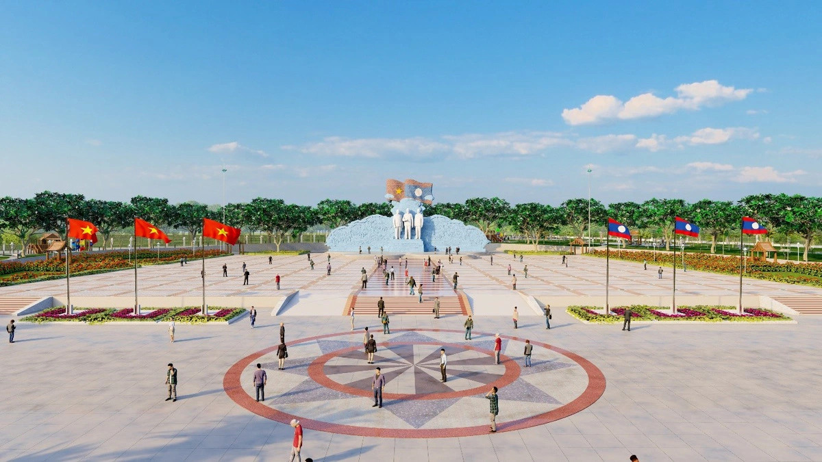 Vietnam, Laos break ground for friendship park in Vientiane