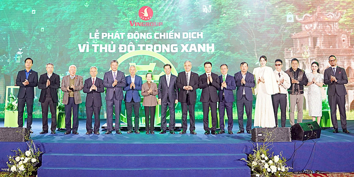 Vingroup launches emissions reduction campaign for green Hanoi