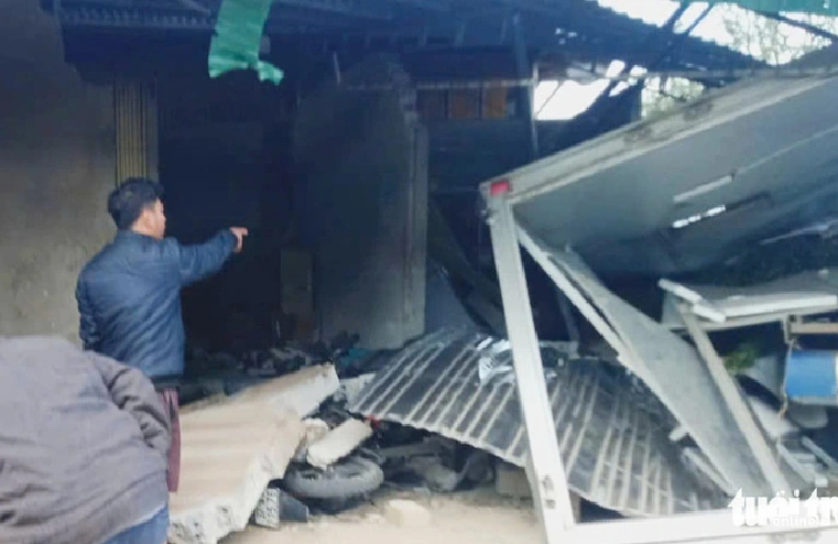 The scene of the accident that claimed six lives in Nghe An Province, January 12, 2025. Photo: Supplied