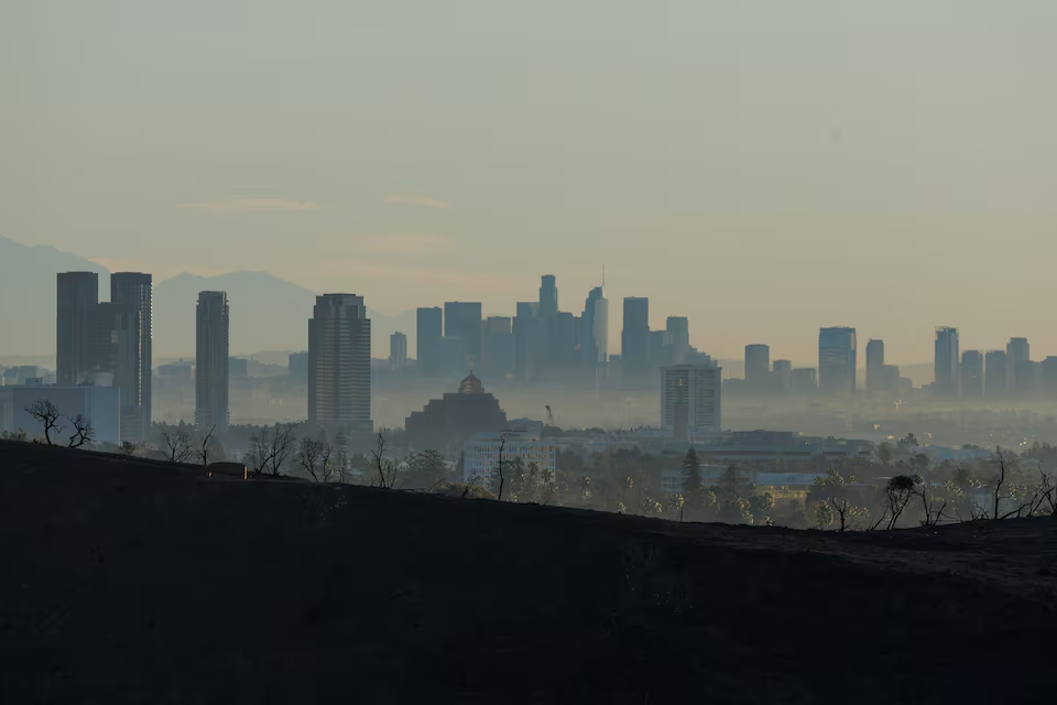 Fire-ravaged Los Angeles in path of dangerous Santa Ana winds