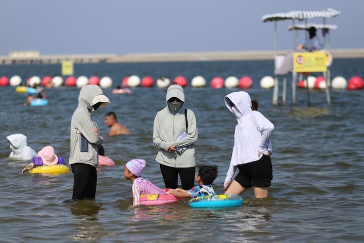 China's coastal water temperatures hit record high in 2024