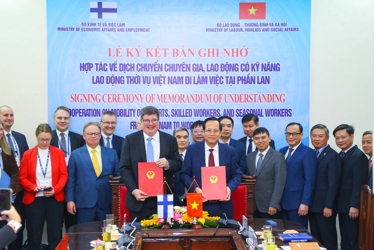 Vietnam, Finland to boost labor collaboration