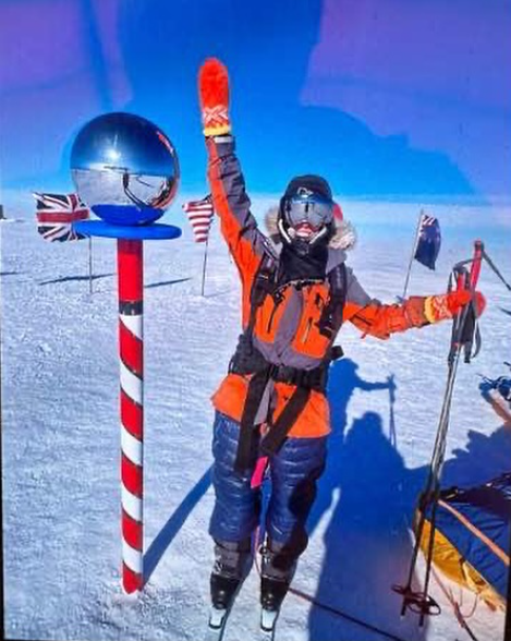 Norwegian 21-year-old becomes youngest to reach South Pole