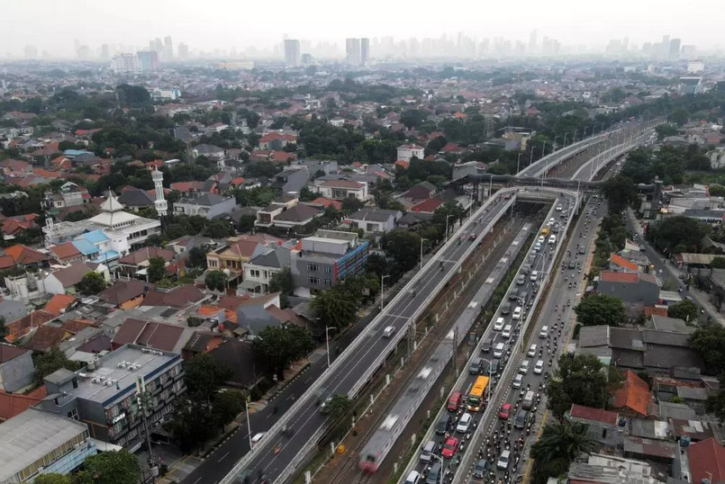 Many Indonesians have to move far away from Jakarta's hazy skies to find an affordable home. Photo: AFP