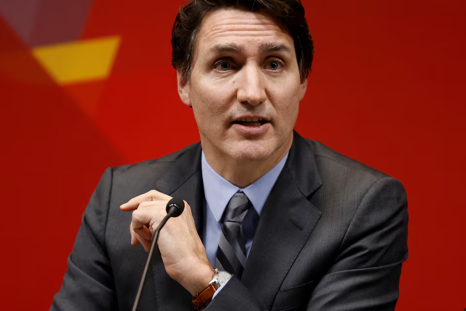 Canada's Prime Minister Justin Trudeau speaks during a press conference following a meeting of provincial and territorial leaders in Ottawa, Ontario, Canada January 15, 2025. Photo: Reuters