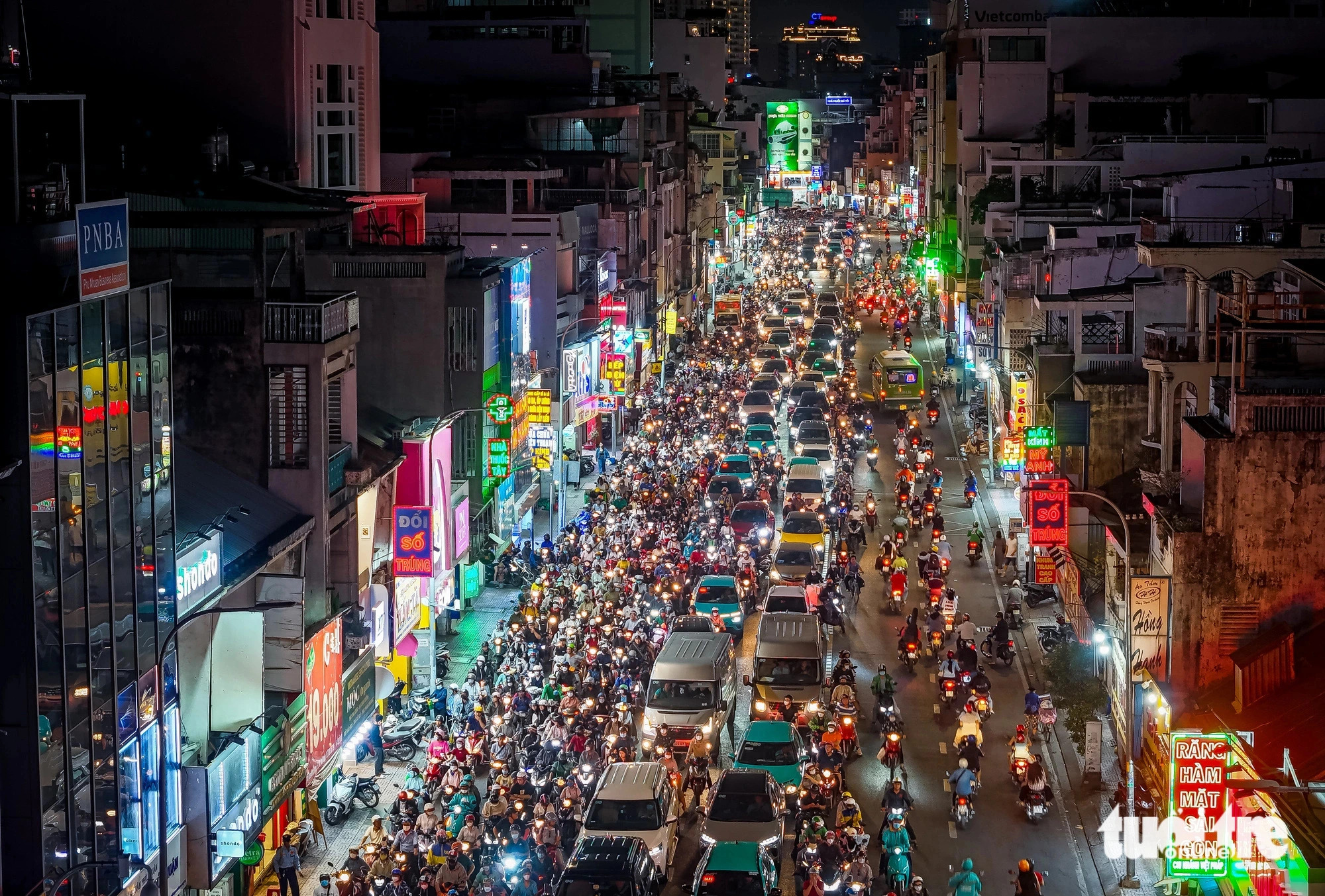 Large swathes of Ho Chi Minh City remain beset by traffic jams