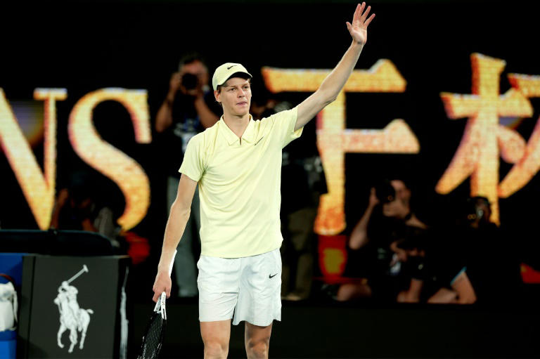 Jannik Sinner meets Alexander Zverev in the Australian Open final. Photo: AFP