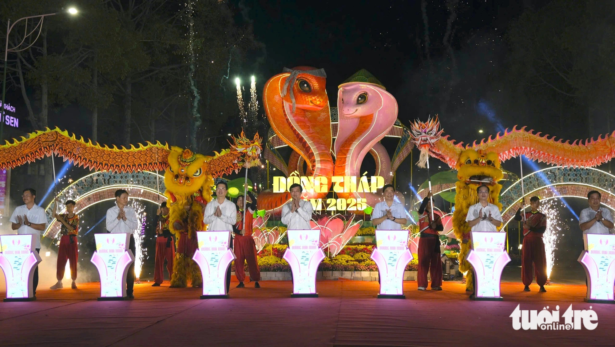 Visitors enthralled by newly-opened Tet flower street in Vietnam’s Dong Thap