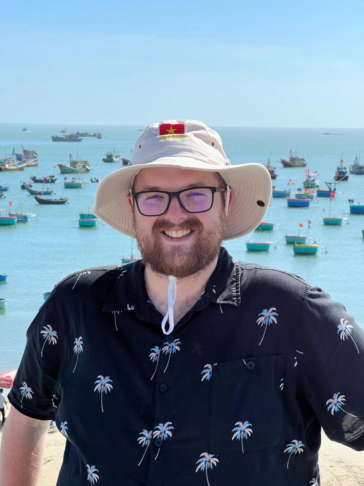 Zach Moffatt, a language teacher at EMG Education, one of Vietnam’s largest private education organizations, is shown in the photo. Photo: Supplied