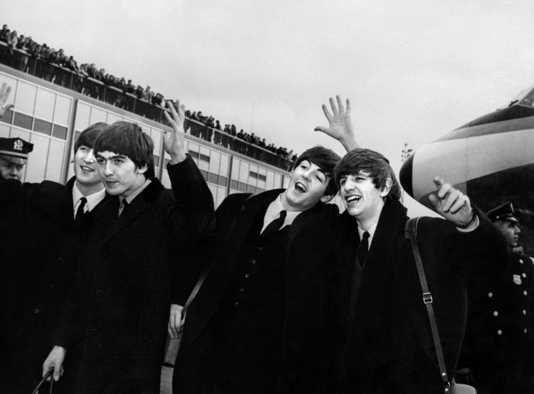 The Beatles are among the acts in the running for a Grammy for Record of the Year. Photo: AFP