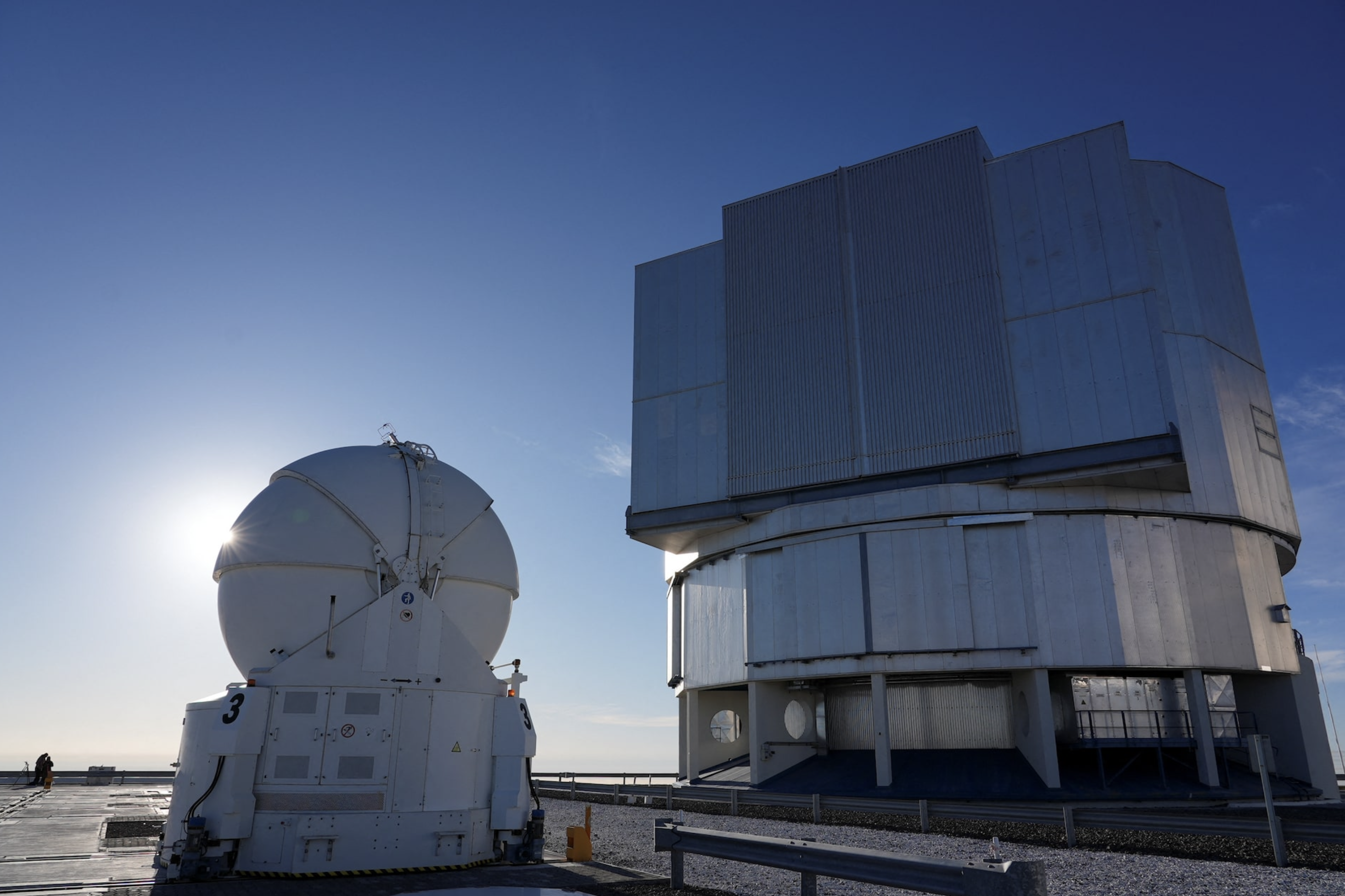 A view at the Very Large Telescope or VLT observatory located on the Cerro Paranal, in the Atacama desert, Chile, January 25, 2025. Photo: Reuters