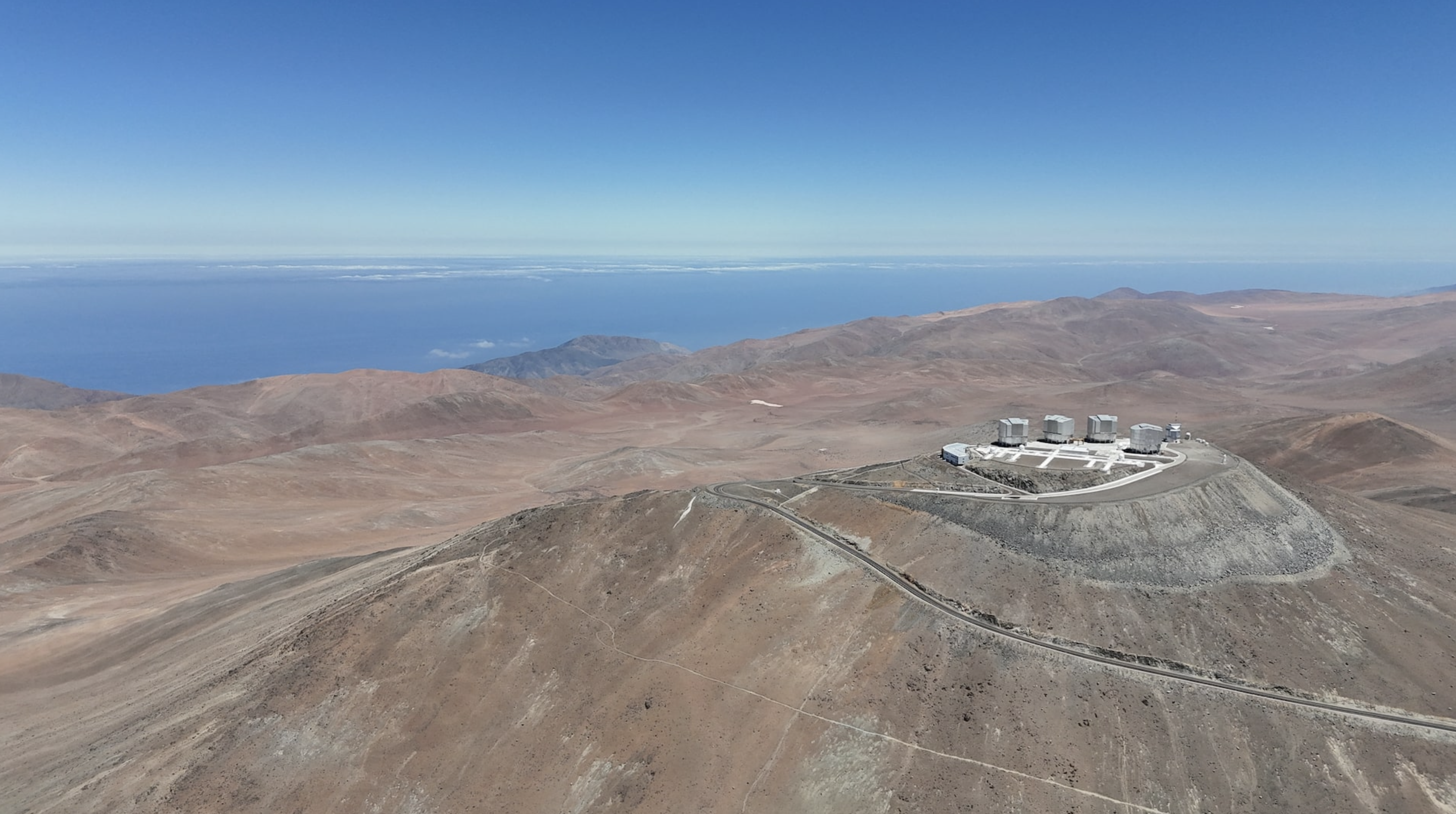 A view of the Very Large Telescope or VLT observatory located on the Cerro Paranal, in the Atacama desert, Chile, January 26, 2025. Photo: Reuters