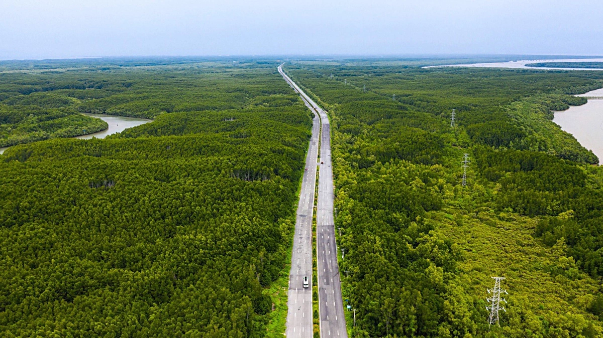 Vietnam's largest private conglomerate Vingroup is studying the development of a metro line connecting downtown Ho Chi Minh City with coastal Can Gio District, using its own funds. Photo: Quang Dinh / Tuoi Tre