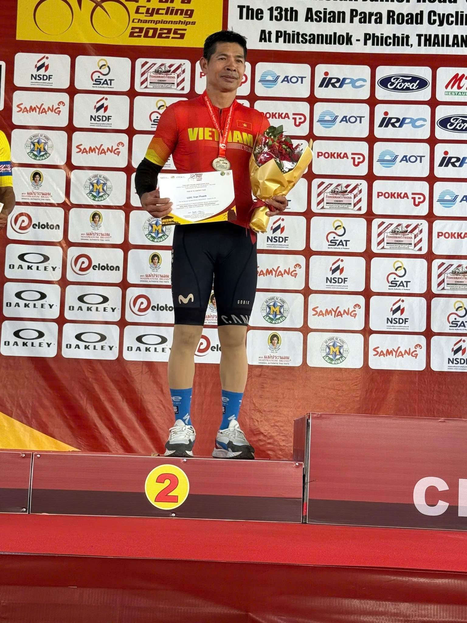 Vietnam earns additional medal at 2025 Asian Road Cycling Championships