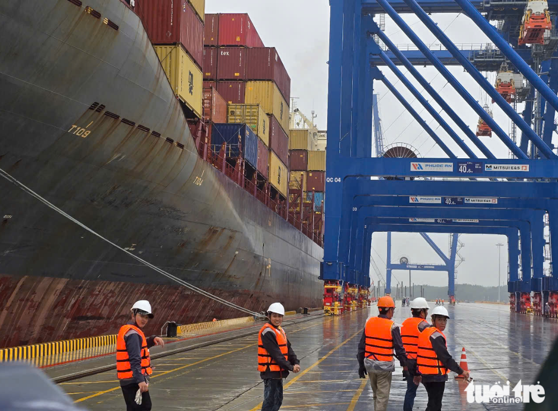 MSC vessel marks milestone arrival at largest port in Vietnam's Dong Nai Province