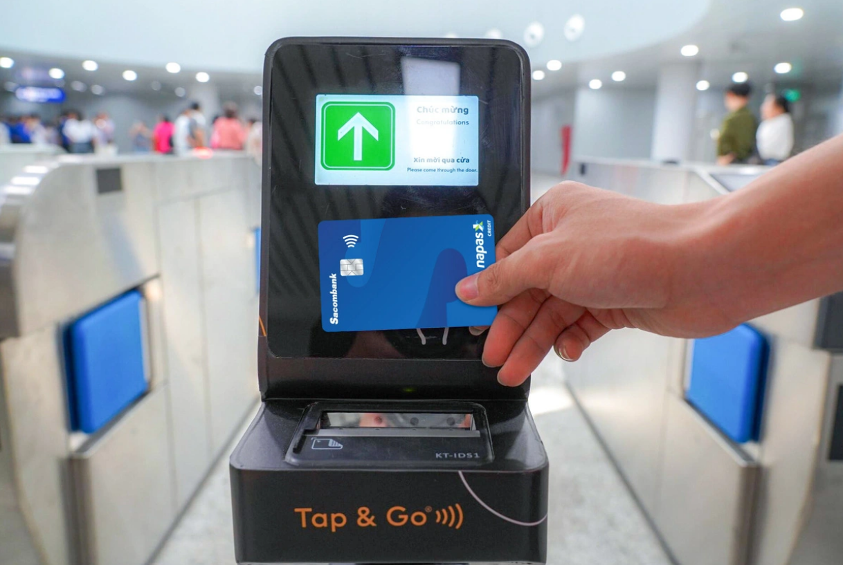 NAPAS cards accepted on Ho Chi Minh City’s first metro line for payments