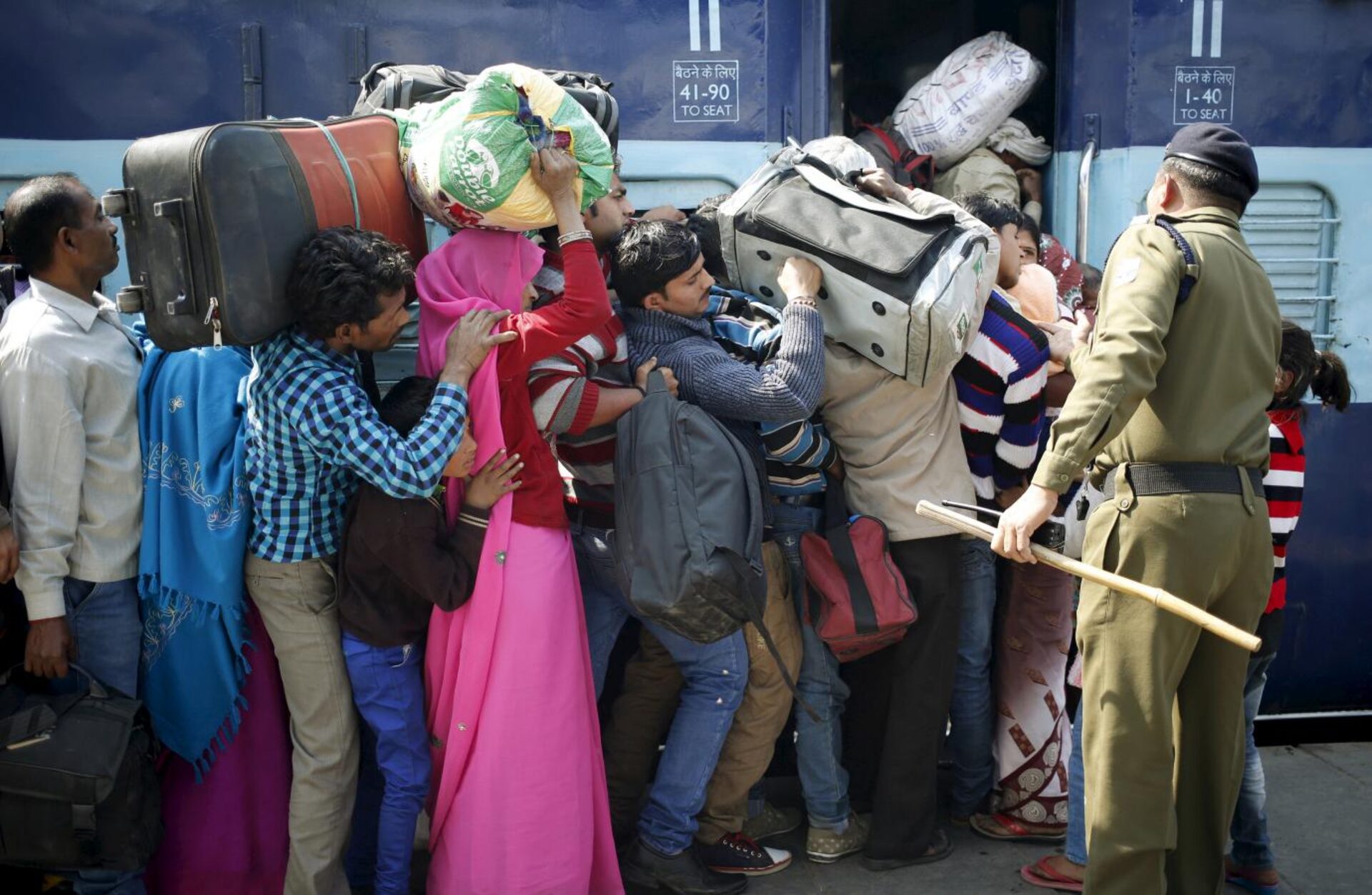 At least 15 dead after stampede at New Delhi train station