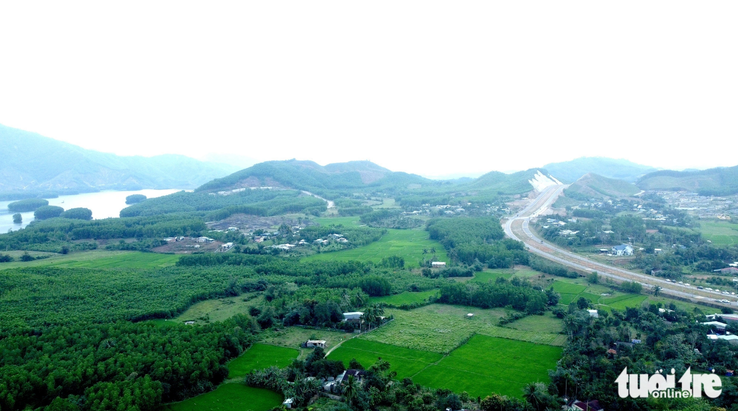 The Hoa Ninh industrial park project will cover an area of 400 hectares. Photo: Truong Trung / Tuoi Tre