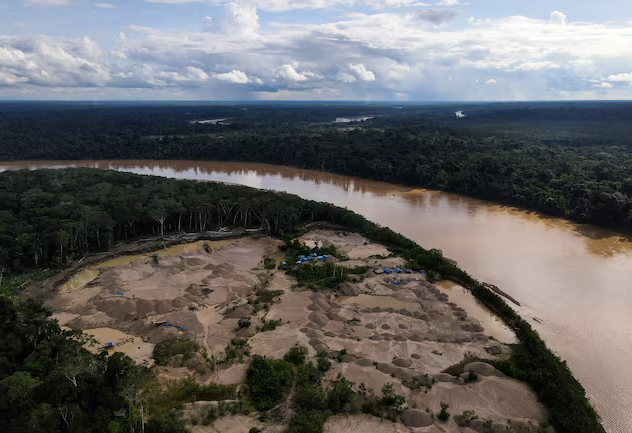 Indigenous leader in Peru says illegal miners use children as 'human shields' in the Amazon