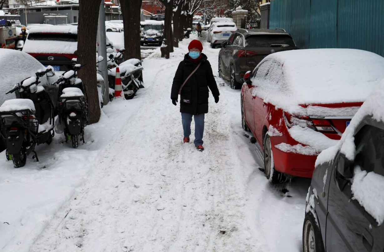 China snow village apologises for fake cotton snow