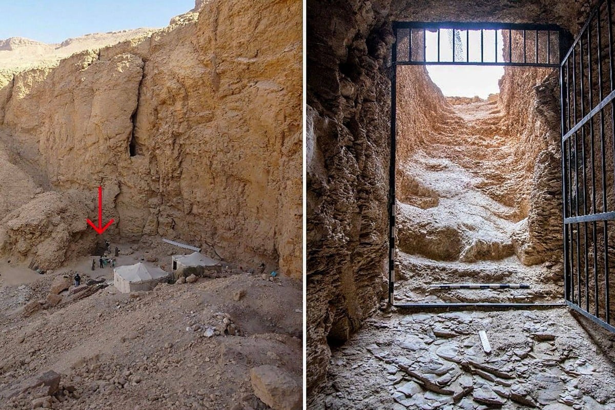 Egypt announces first discovery of pharaoh's tomb in more than 100 years