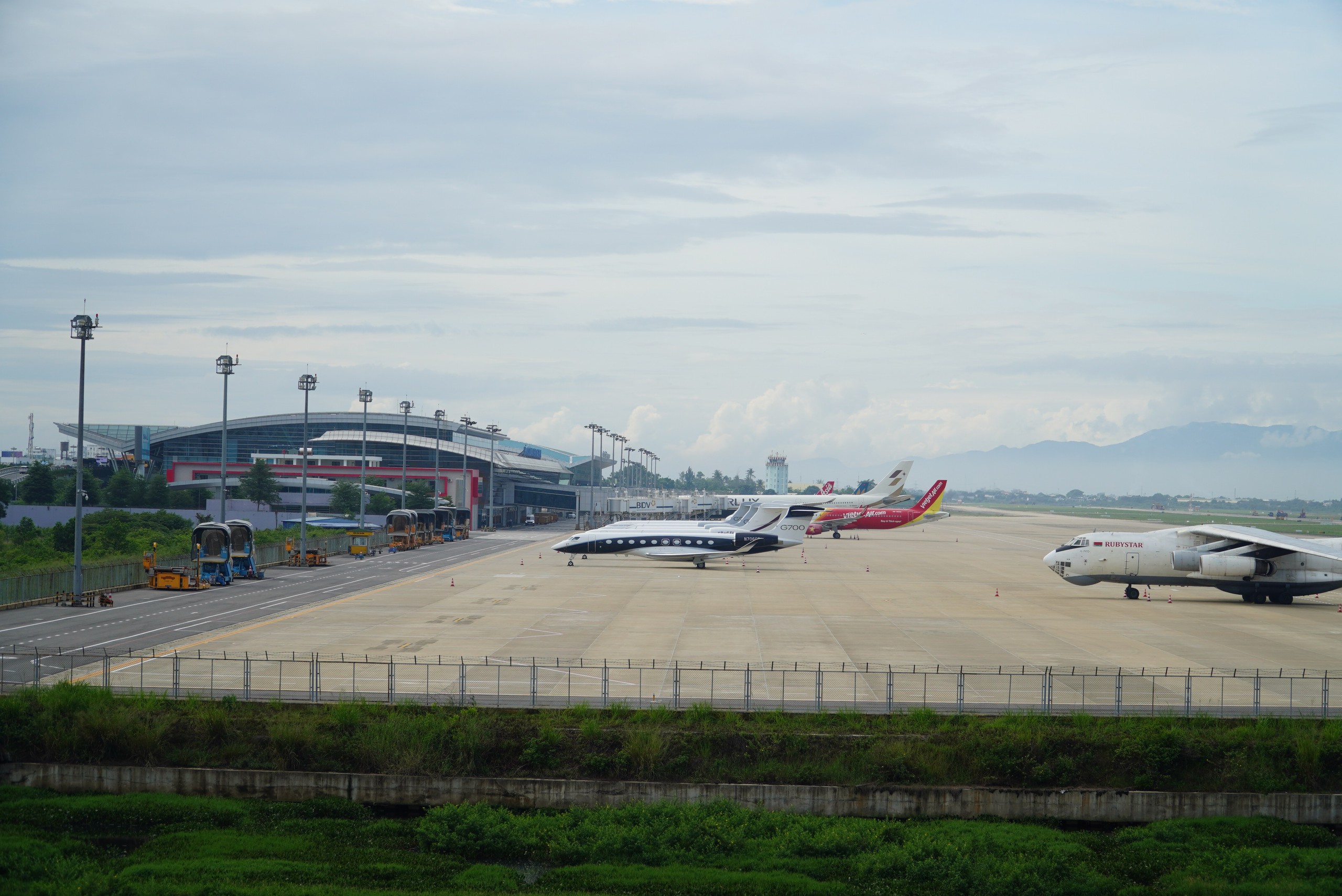 Da Nang International Airport in Da Nang City, central Vietnam. Photo: Truong Trung / Tuoi Tre