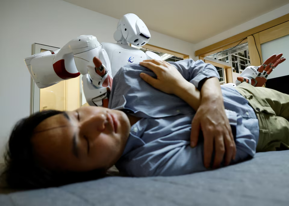 AI robots may hold key to nursing Japan's ageing population