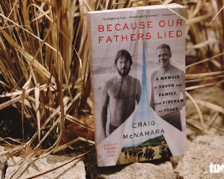 For Craig McNamara, the publication of the book ‘Because our fathers lied - A memoir of truth and family, from Vietnam to today’ to Vietnamese readers is as important as it is to American readers. Photo: Dau Dung / Tuoi Tre