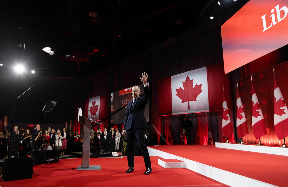 Mark Carney, Ottawa, March 9, 2025. Photo: Reuters