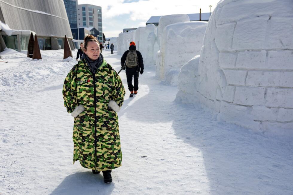 Trump's meddling in Greenland's election has made for a more polarised debate. Photo: AFP