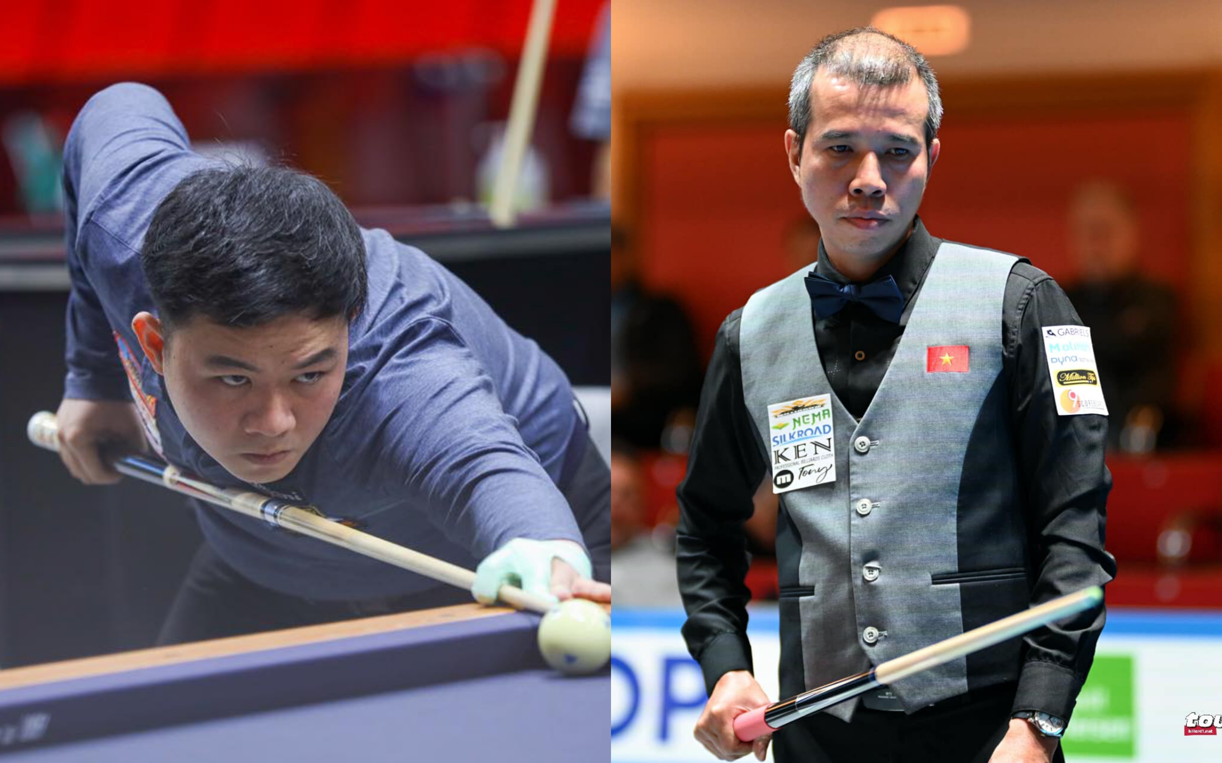 Vietnamese billiards duo reaches 2025 World Championship 3-Cushion National Teams quarterfinals