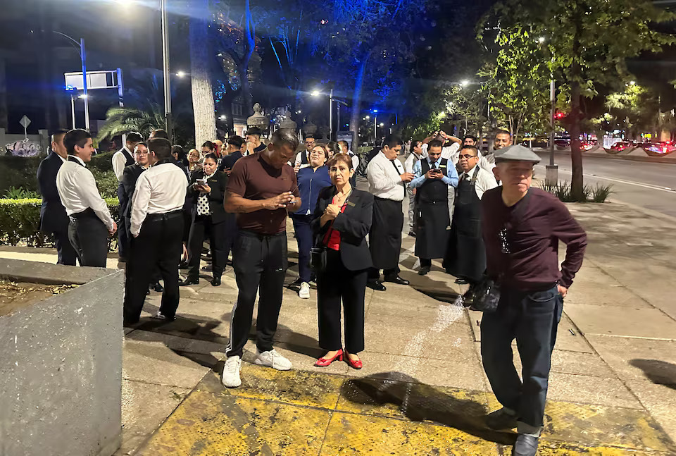 Magnitude 5.5 earthquake hits southern Mexico, alarms sound in capital