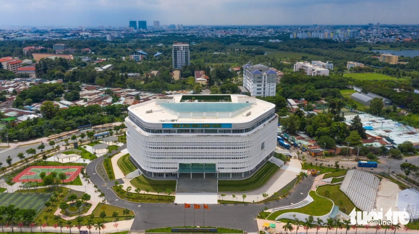 The Student Culture House located at the Vietnam National University-Ho Chi Minh City. Photo: Quang Dinh / Tuoi Tre