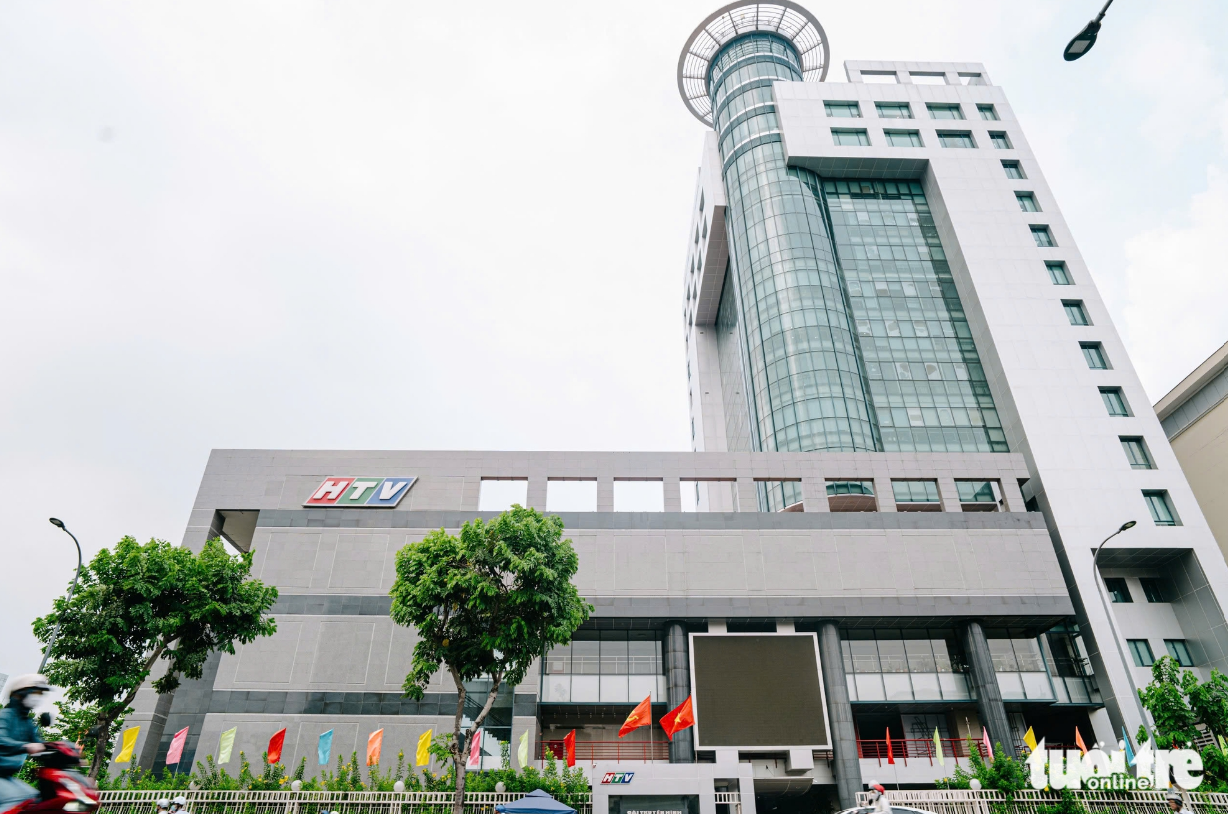 The building of the Ho Chi Minh City Television in District 1, Ho Chi Minh City. Photo: Thanh Hiep / Tuoi Tre