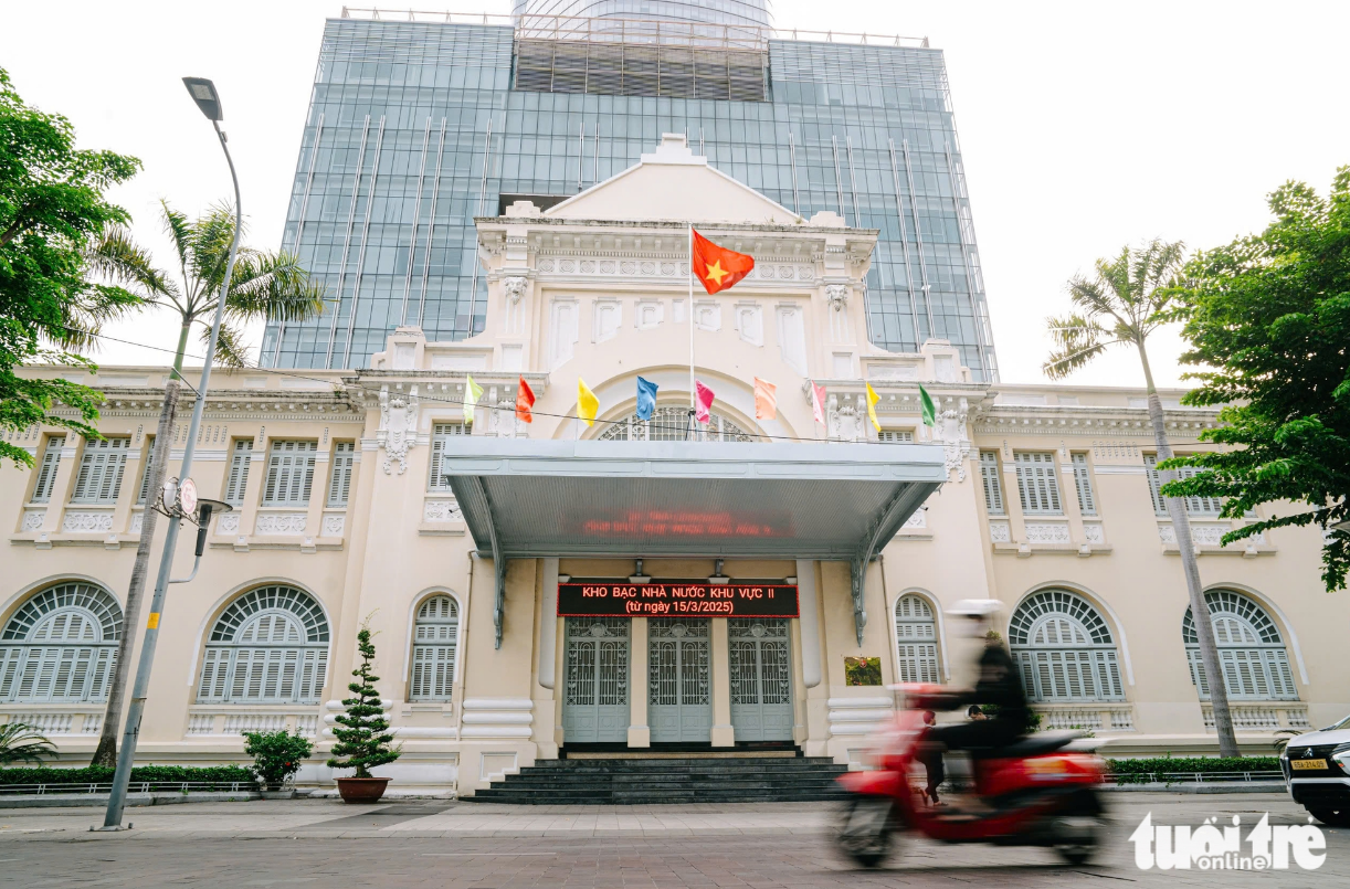 The Ho Chi Minh City State Treasury headquarters. Photo: Thanh Hiep / Tuoi Tre