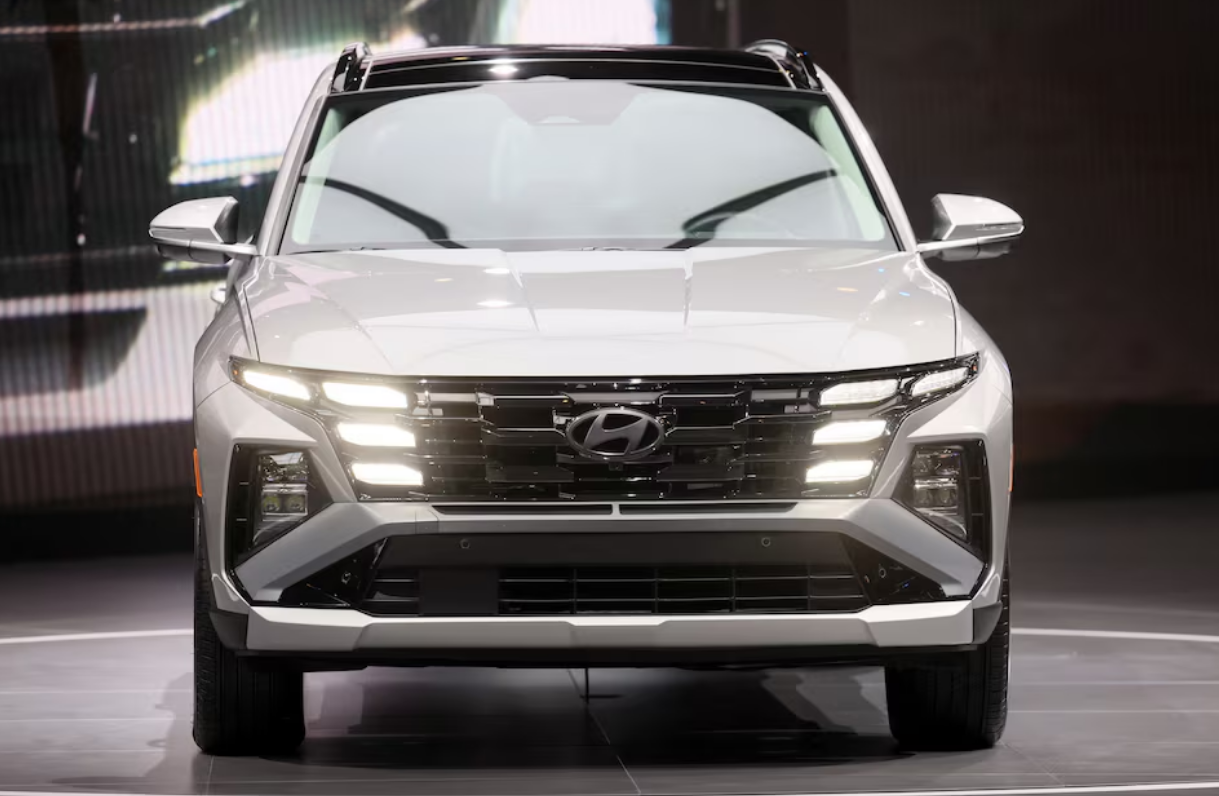 A 2025 Hyundai TUCSON is displayed during the New York International Auto Show Press Preview, in Manhattan, New York City, U.S., March 27, 2024. Photo: Reuters