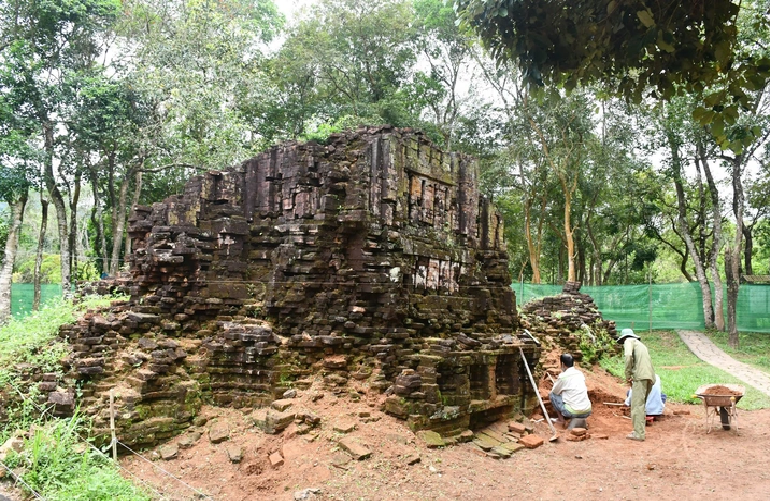 Indian experts assist in restoring ancient towers at UNESCO-listed My Son Sanctuary in Vietnam